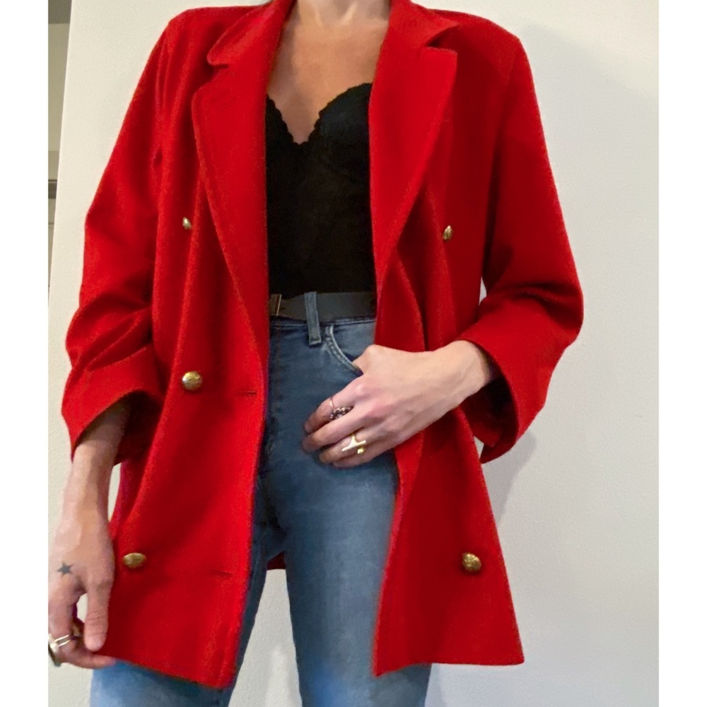 Vintage Jaeger Wool Coat Size 10/medium